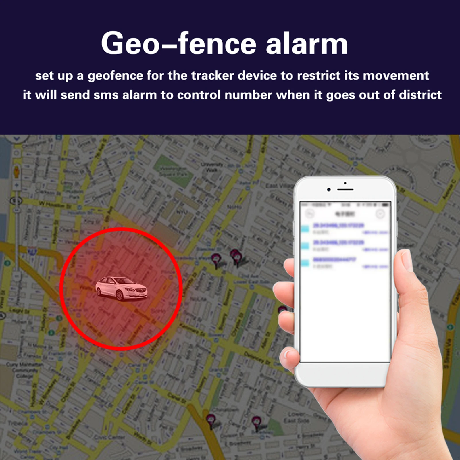 Real-time Portable GF07 Tracking Device Satellite Positioning Against Theft for Vehicle,Person Or Other Moving Objects Tracking images - 6