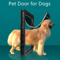 dedicated large pet door high end pvc big dog door magnetic quick return pet door with baffle pet supplies