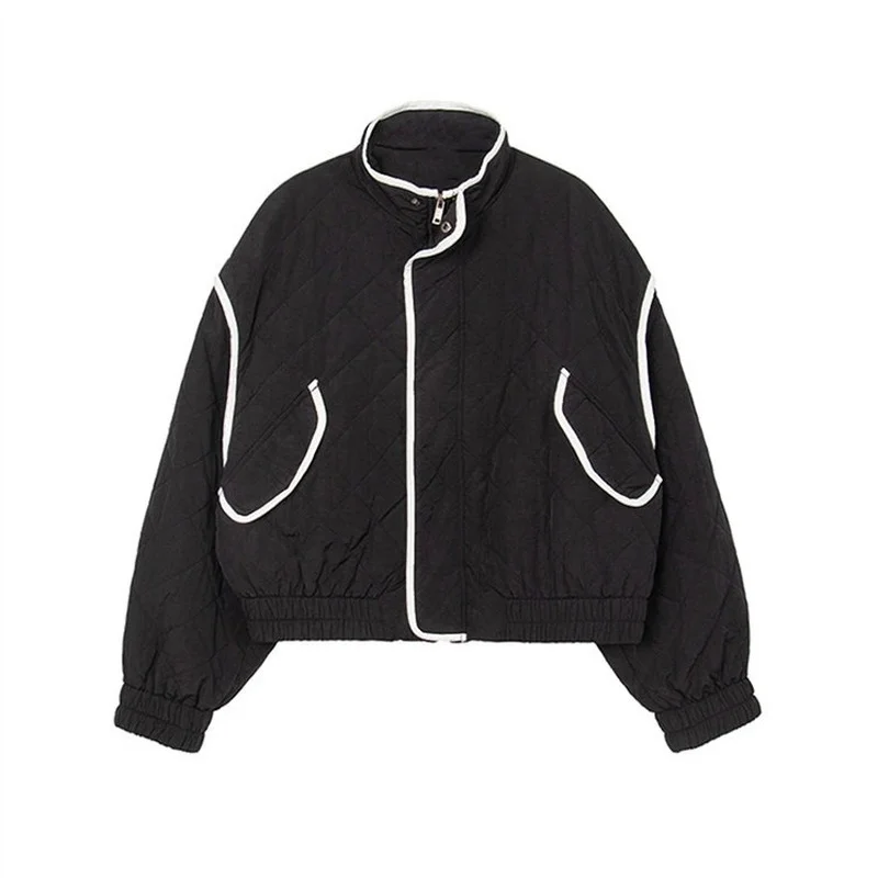 Fashion New Casual Long Sleeve Short Winter Jacket Women Warm Coat Loose Coat for Women