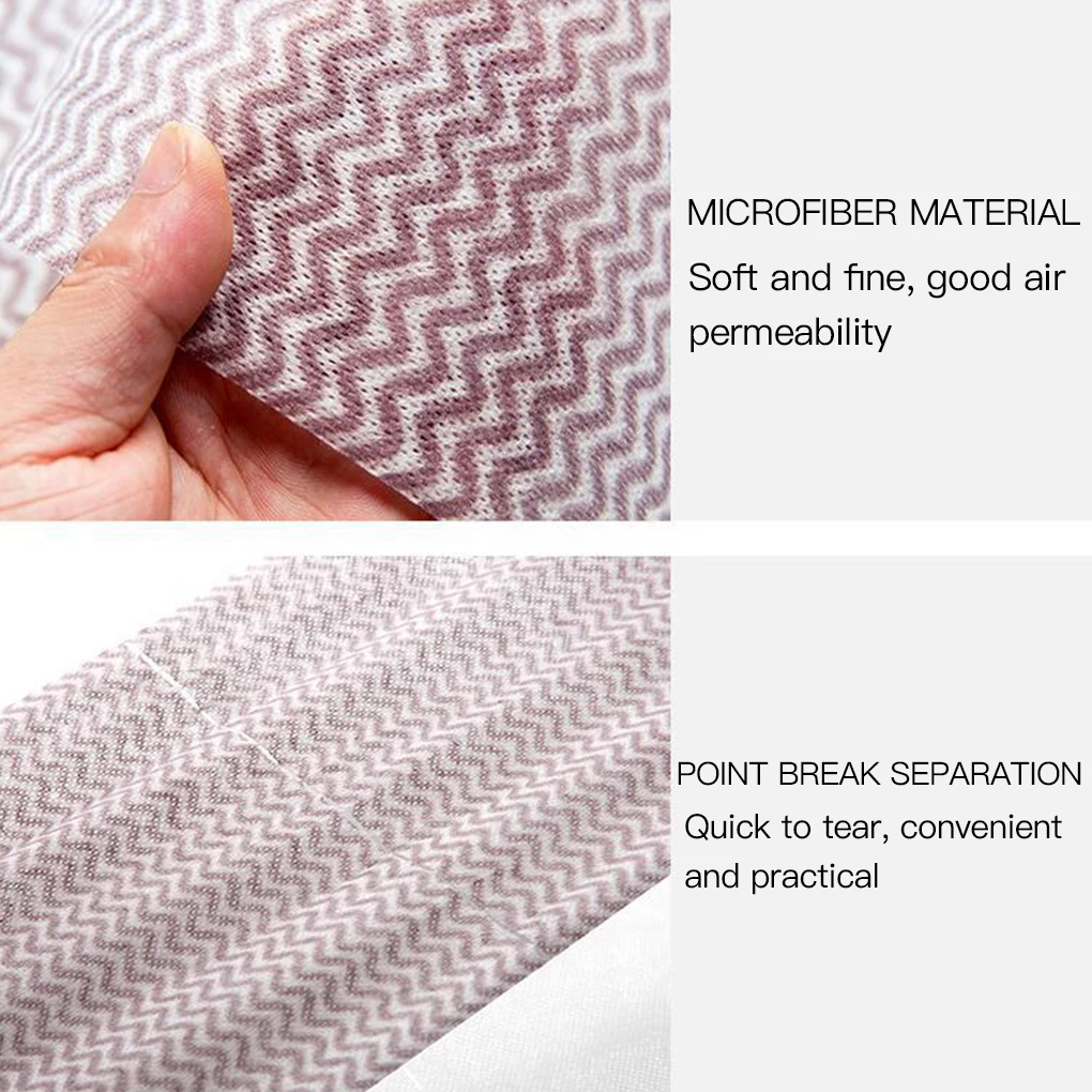 50 шт./рулон абсорбирующие салфетки для мытья посуды | Дом и сад