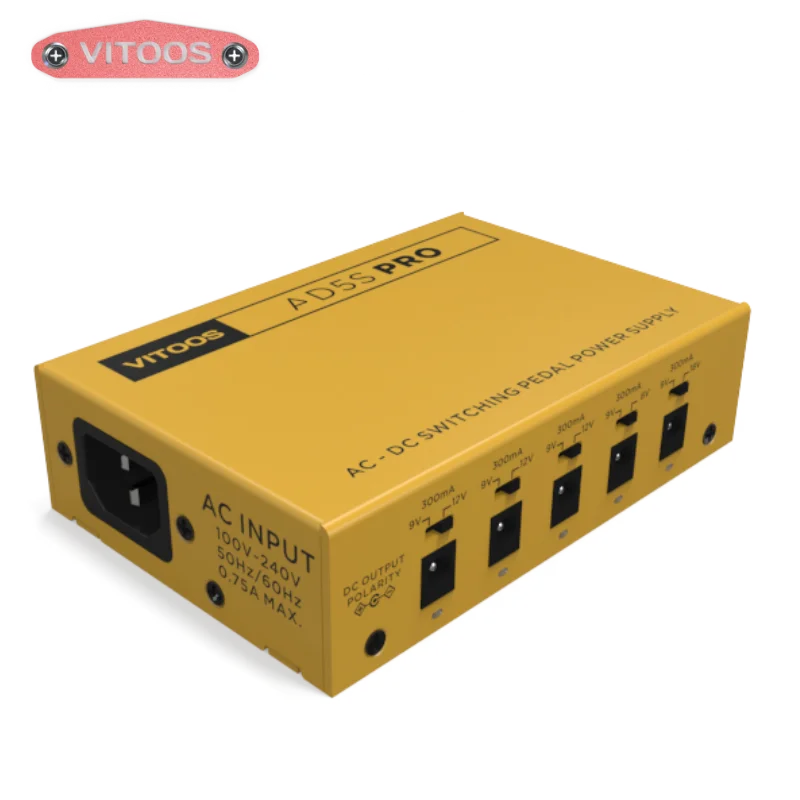 VITOOS AD5S PRO AD5SP LINK Педальный эффект источник питания полностью изолированный фильтр