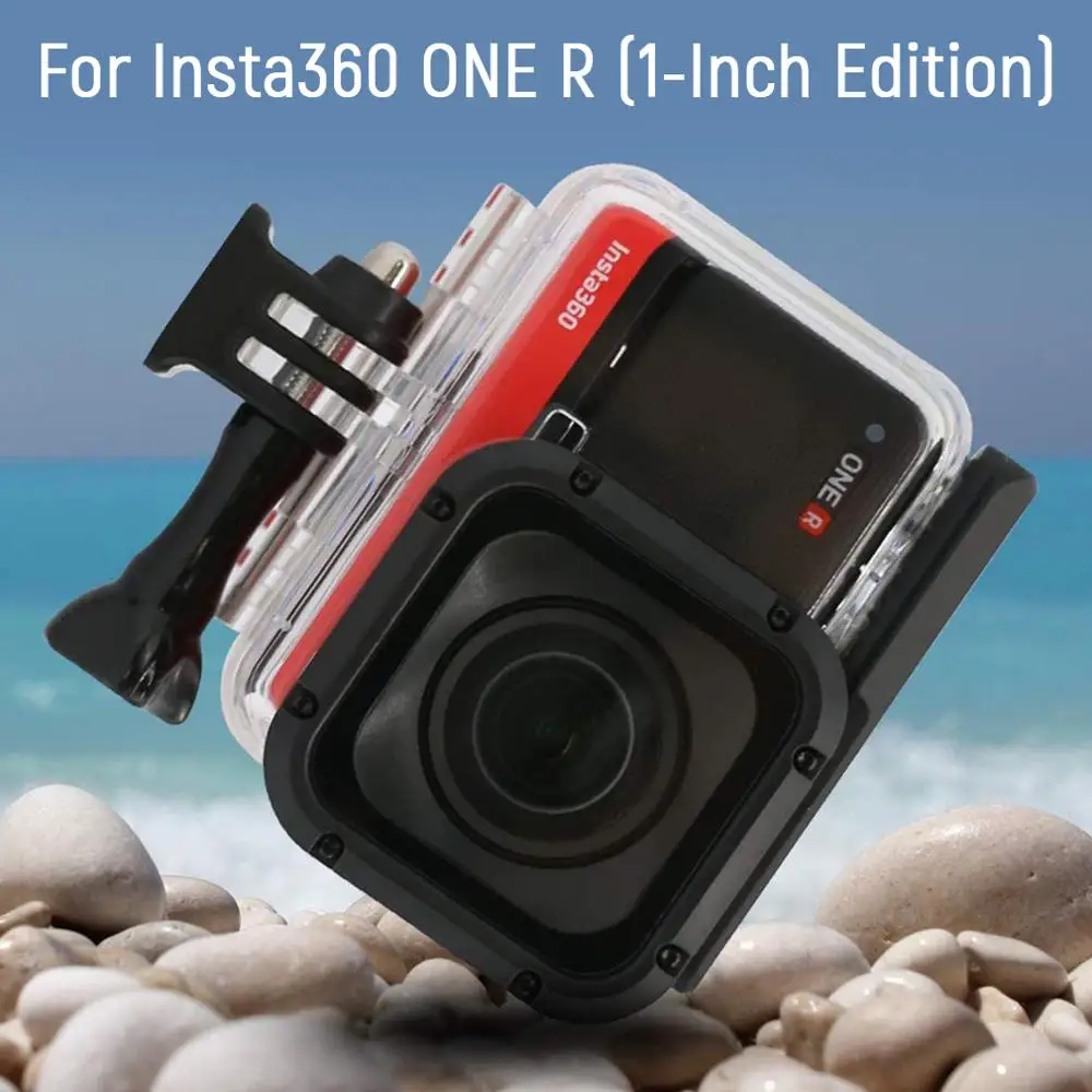 Цена Водонепроницаемый чехол для Insta360 ONE R 1 дюйм. Версия экшн-камеры, разработанный совместно с Leica чехол для подводной съемки