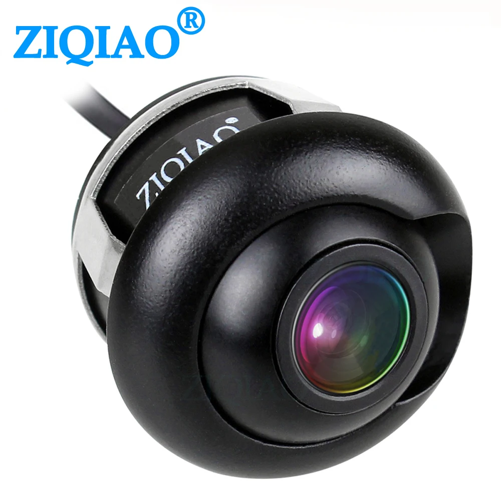 ZIQIAO Car Front Side Rear View Camera Universal HD Night Vision Reverse Parking Camera HSB012