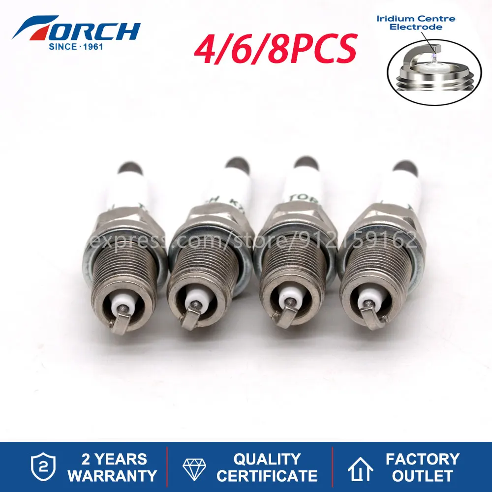 

Candle ZFR6FIX-11 Iridium Spark Plug Replacement Torch Brand K7RTAI for 0242235776 Champion 9812 Denso IK20TT Beru Z301