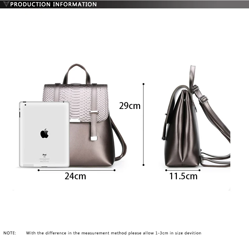 Модный женский рюкзак школьные принадлежности из искусственной кожи