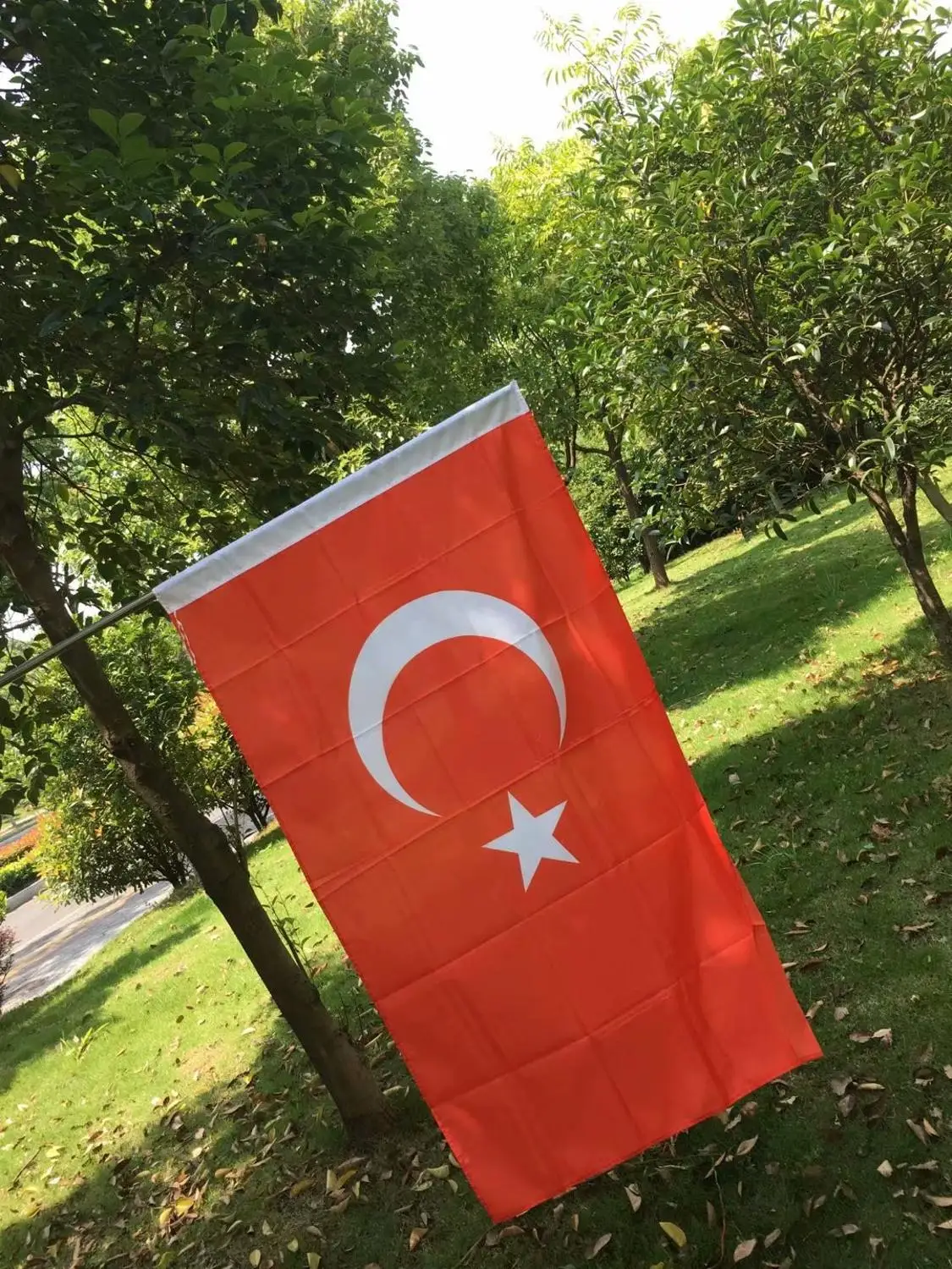 Бесплатная доставка флаги Турции 90*150 см турецкий полиэстер подвесной флаг для