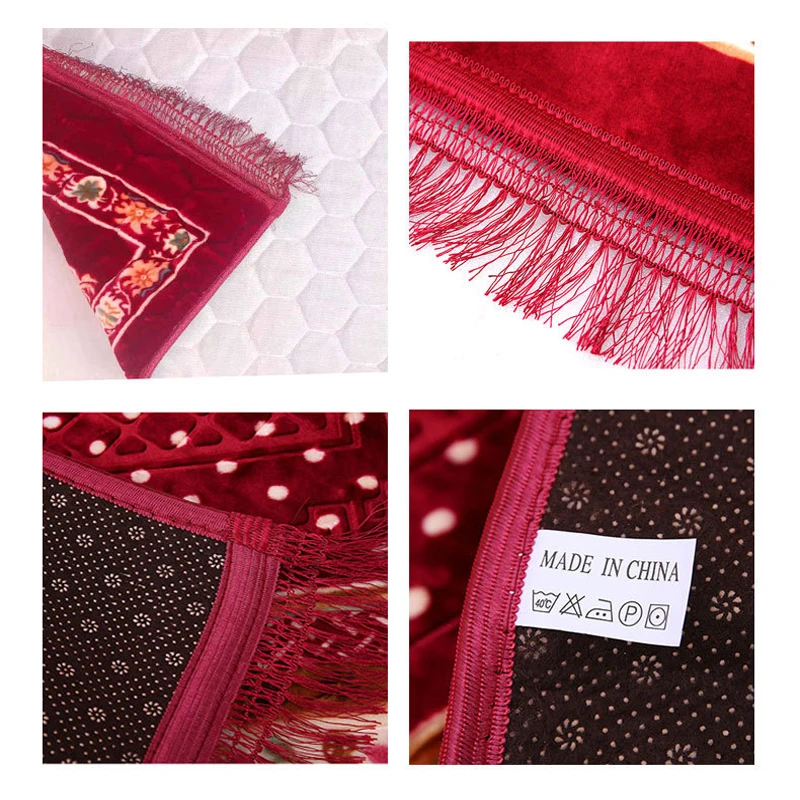 Искусственный кашемировый мусульманский коврик 70x110 см арабский ислам