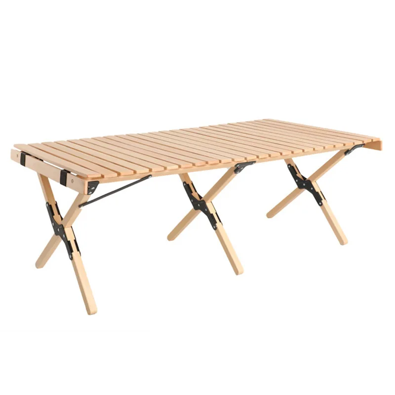 Online Meja Dan Kursi Lipat Luar Ruangan Meja Penyimpanan Dapat Dilipat Portabel Piknik Perjalanan Berkendara Sendiri Meja Barbekyu Kayu Solid Untuk Berkemah