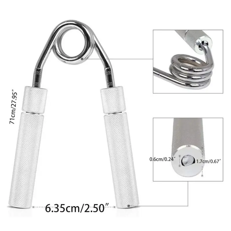 

50-150 Lbs Hand Grip Strengthener Adjustable Resistance Hand Exerciser Forearm G