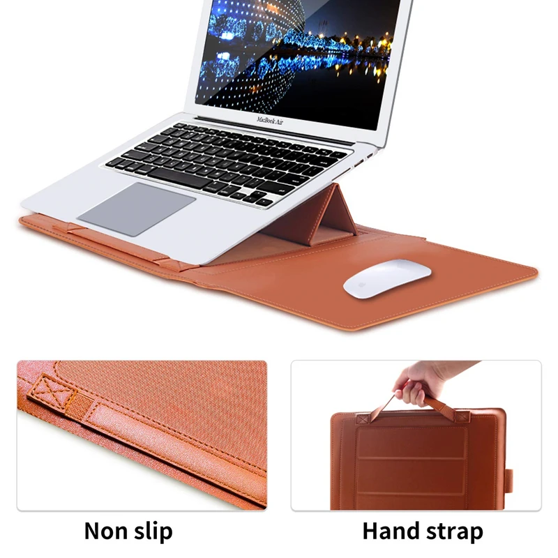 Горячая продажа сумка для компьютера Pu Сумка ноутбука Macbook Air13 macbook Pro 13 15 дюймов