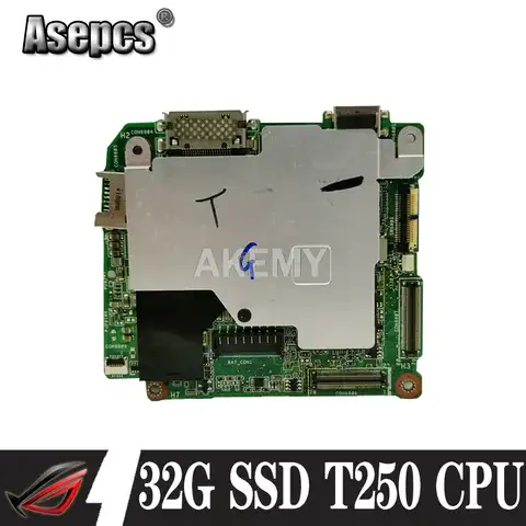 Новинка! Оригинал для For Asus EeePC S101 планшеты материнская плата Mainboard логическая плата W 1G RAM T250 CPU 32G SSD