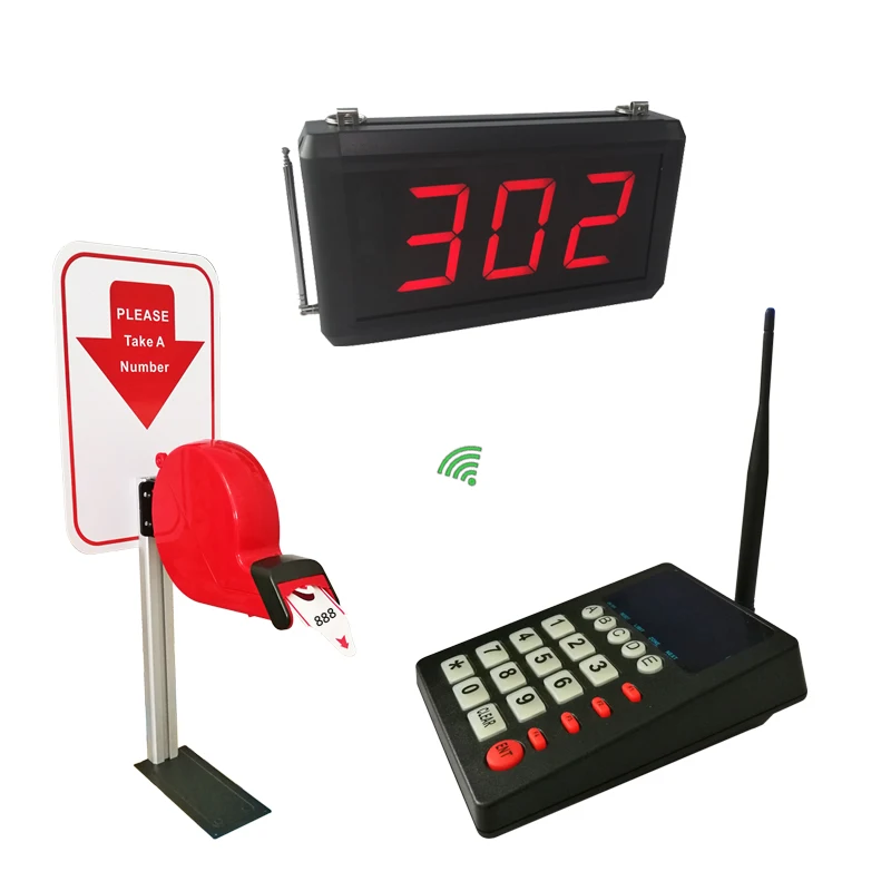 Один комплект монитор клавиатура диспенсер для билетов Настольная колонка