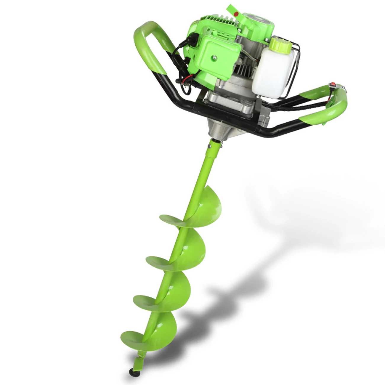 Машина для копания бензина двигатель растений Электрический полюсный копатель