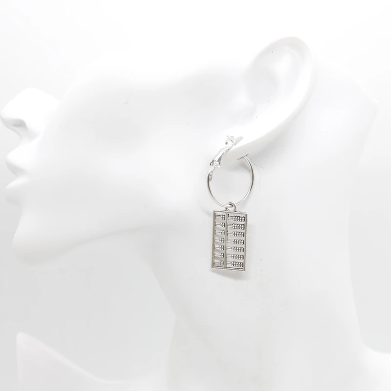 

Brand New Design, Male and Female Metal Abacus Pendant Earrings Fashion Charm Earrings Jewelry Gift