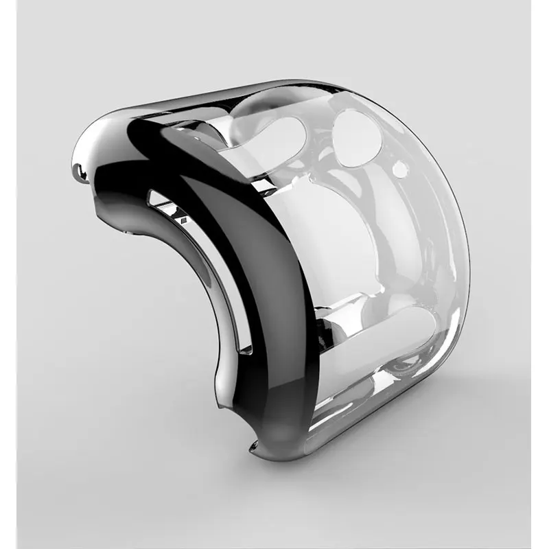 Мягкий 360 Тонкий чехол для часов Apple Watch, чехол 4, 3, 2, 1, 42 мм, 38 мм, мягкий прозрачный ТПУ защитный экран для iWatch 4, 3, 44 мм, 40 мм