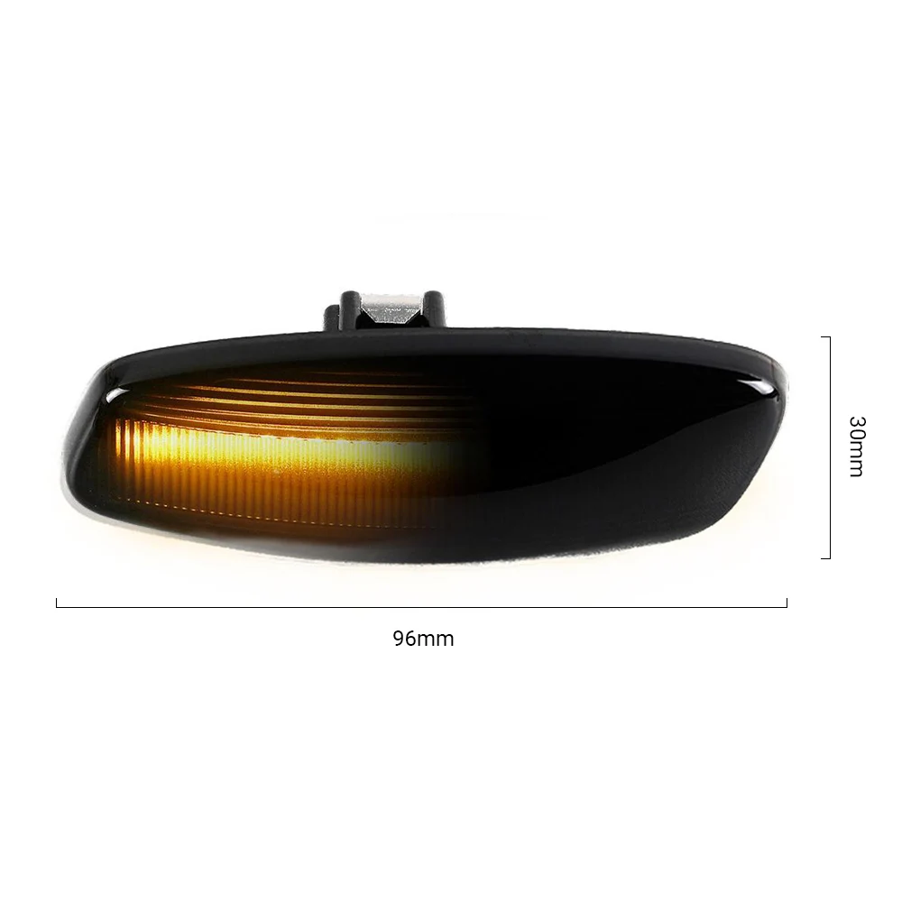 

LED Car Dynamic Turn Signal Light Side Marker Lamp Blinker Amber 2pcs For Citroen C4 Picasso C3 C5 DS4 Peugeot 308 207 3008 5008