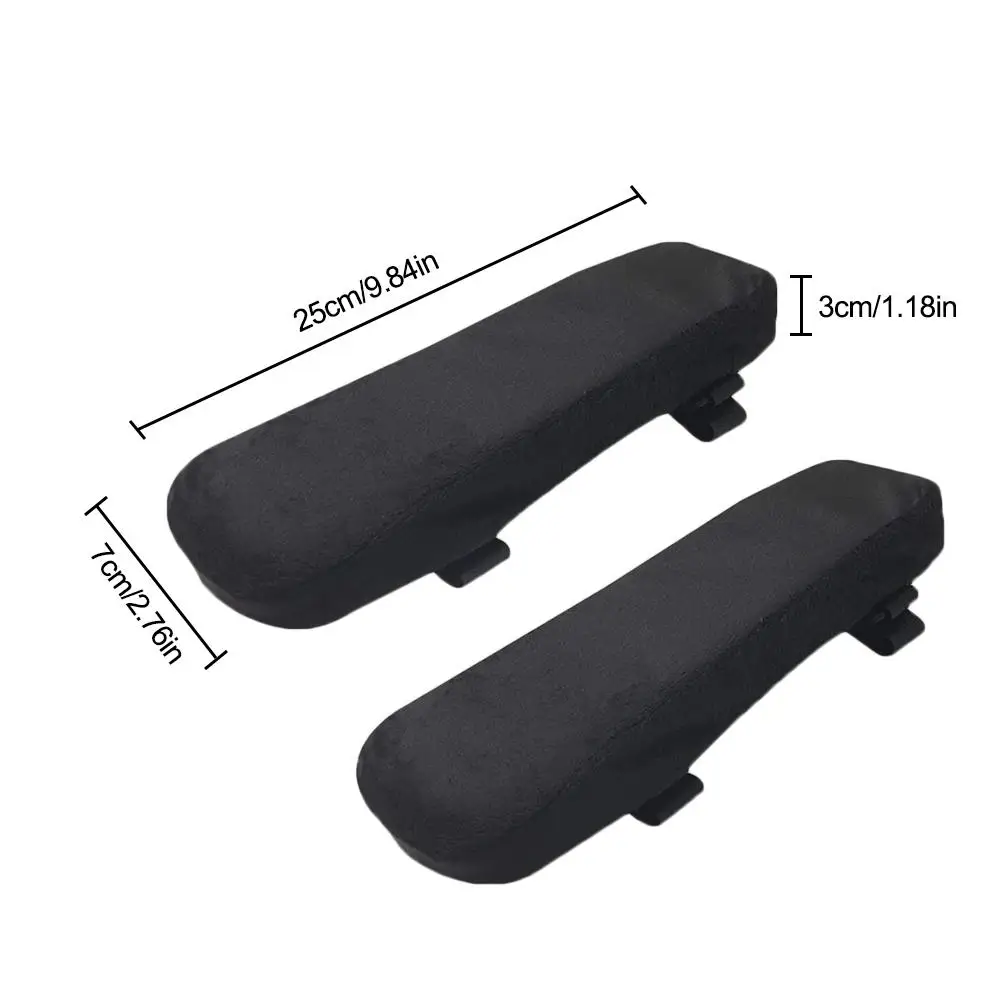 

2PCS Armrest Pads Covers Foam Elbow Pillow Forearm Pressure Relief Arm Rest Cover For Office Chairs Wheelchair Comfy Chair