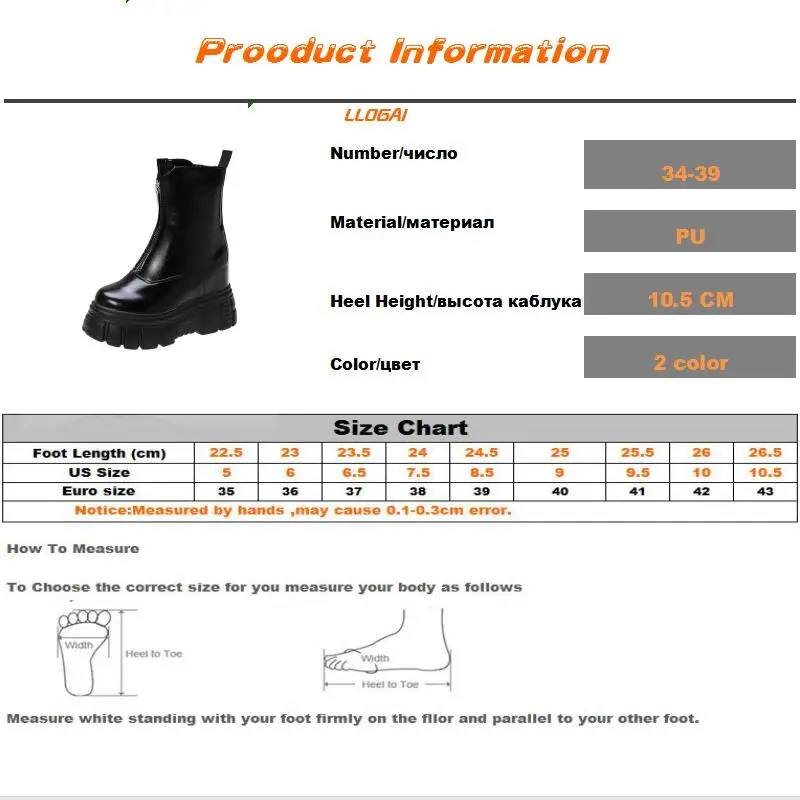 

2020 Rubber Wedges Shoes for Women Martin Boots Round Toe Pu Ankle Boots for Women Zipper Fashion Short Boots Women Shoes Autumn