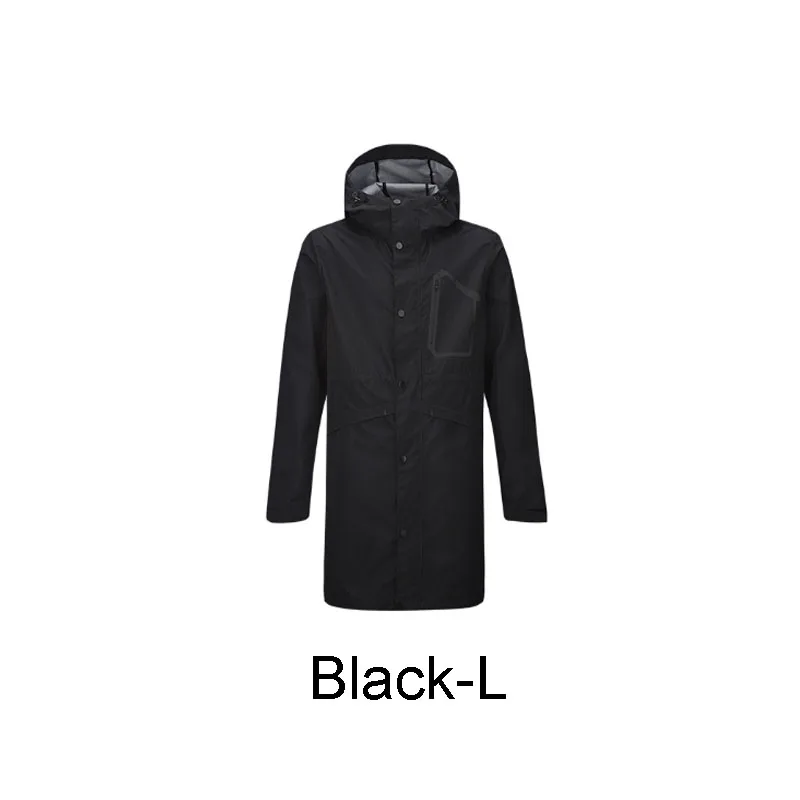 Black-L Xiaomi Mijia Uleemark Мужская трехэтажная городская ветрозащитная куртка многофункциональное стрейчевое водонепроницаемое пальто для хранения Зима Весна - Цвет: Black-L