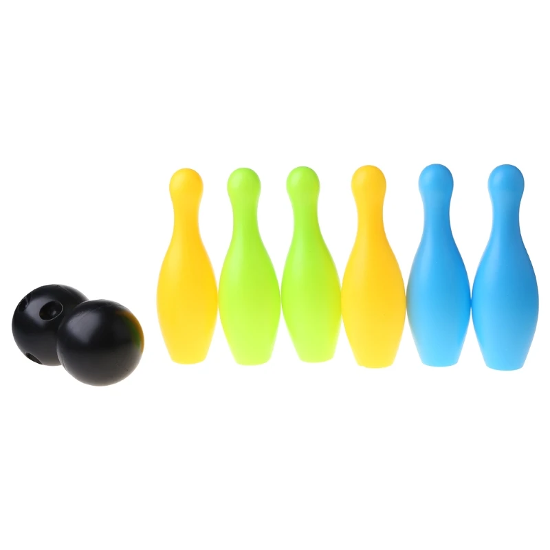 Маленький пластиковый шарик для боулинга набор шаров веселые домашние Семейные