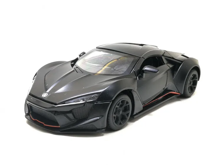 1:32 Lykan Hypersport модель автомобиля из сплава литой игрушечный автомобиль коллекция