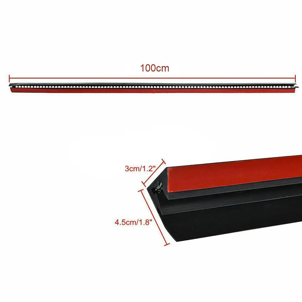 

100cm Car Brake Lights Multi-mode Warning Lights LED Decorative Lights Modified Flashing Lights Auto Brake Flexible LED Strips