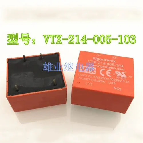 

3,3 V реле VTX-214-005-103 VTX214005103 VTX 214 005 103 3.3VDC 1.51A