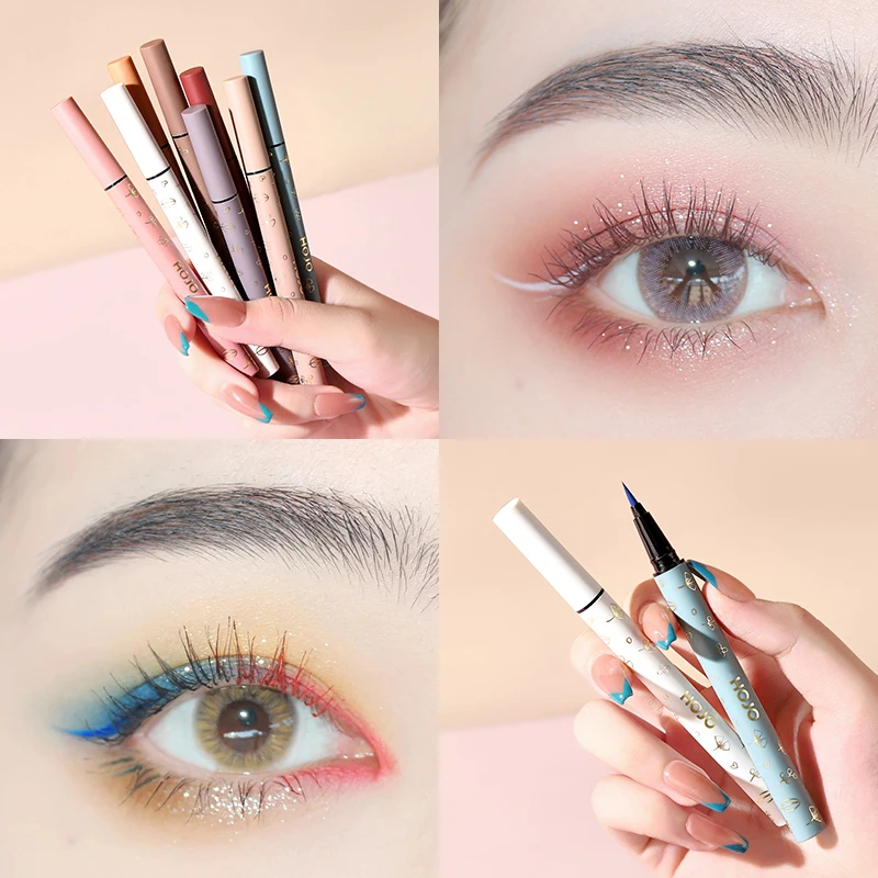 

Professional Matte Eyeliner Pencil Long Lasting Quick-drying Waterproof Anti-sweat No Blooming Eye Cosmetic Makeup TSLM1