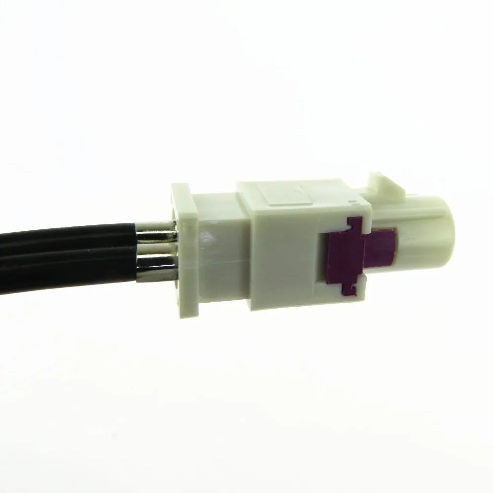 RCD510 AM FM MIB Radio Antenna Dedicated Double Head 1 Turn 2 2-in-1 Wiring Tail Line for VW Tiguan Golf Jetta 5 6 Passat Polo |