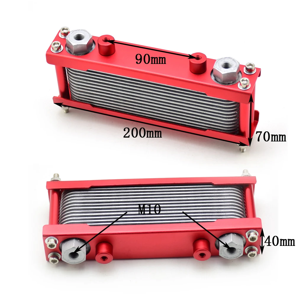 Комплект масляного радиатора двигателя для мотоцикла Honda monkey 50cc 90cc 110cc 140cc 150cc |