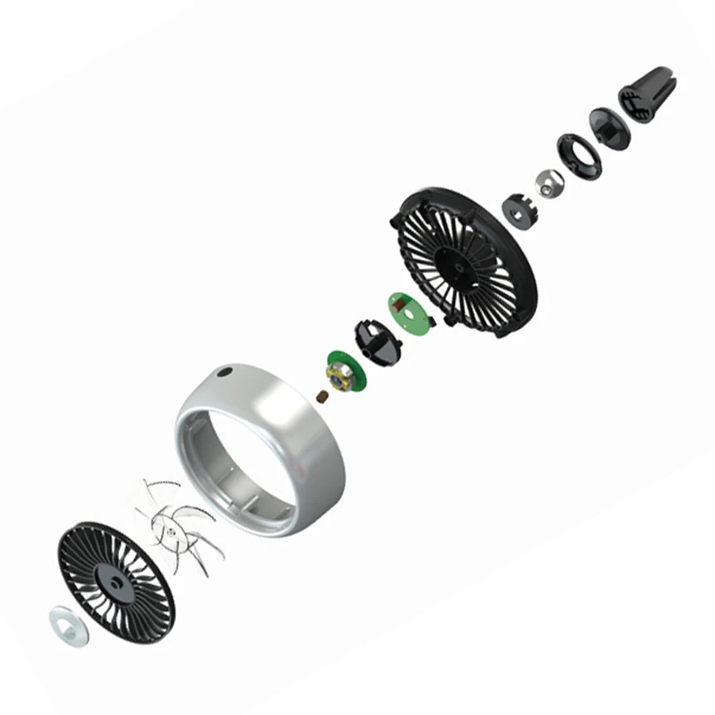 Мощный USB 3 скоростной Электрический Регулируемый мини вентилятор для автомобиля