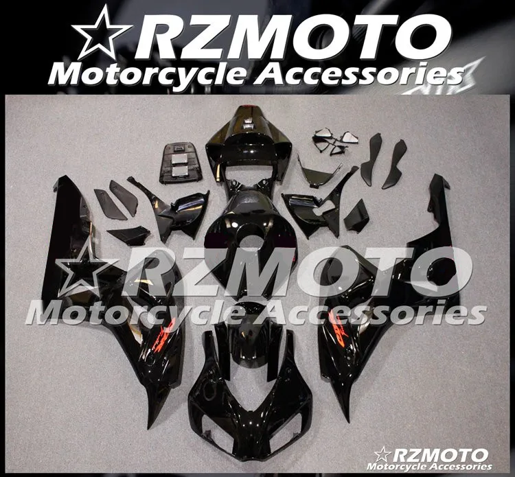 

New ABS Motorcycle whole Fairings kit Fit for HONDA CBR1000RR 2006 2007 06 07 Bodywork set custom Free black glossy