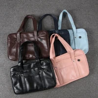 japanese school casual tote high college students uniform bag unisex shoulder bags pu leather for women travel handbags xa653h