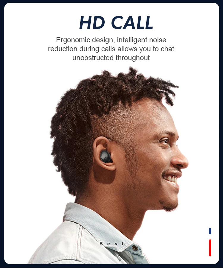 Jellico Bluetooth наушники спортивные Blutooth 5 0 Беспроводной вкладыши Tws с Handsfree