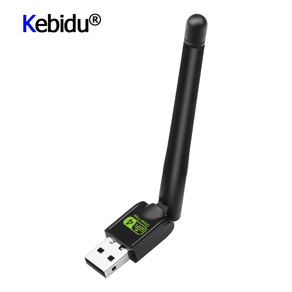 Беспроводной USB адаптер WiFi 2 дБ 4 сетевая карта Wifi Dongle 150 Мбит/с 802.11n/g/b LAN-карта новая