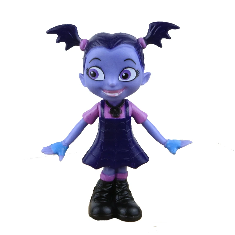 2019 Новый Хэллоуин 9 шт./компл. Junior Симпатичные Vampirina Девочек ПВХ подвижная фигурка