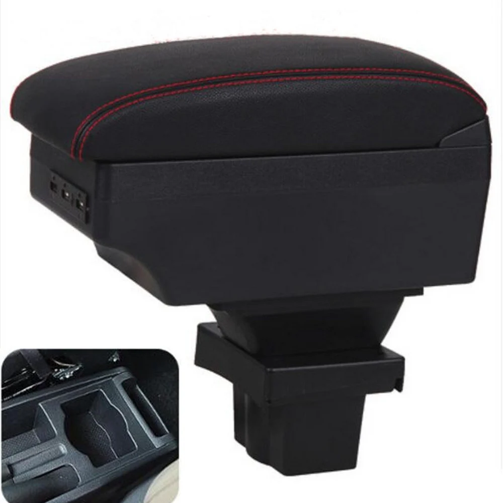 Arm Elbow Rest For Skoda Yeti Octavia A5 Armrest Box Center Console Central Store Content with Cup Holder USB Interface |
