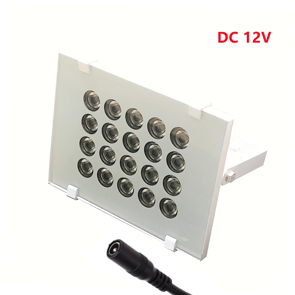 

20 шт., водонепроницаемые светодиодные ИК-лампы для камеры видеонаблюдения, 850 нм