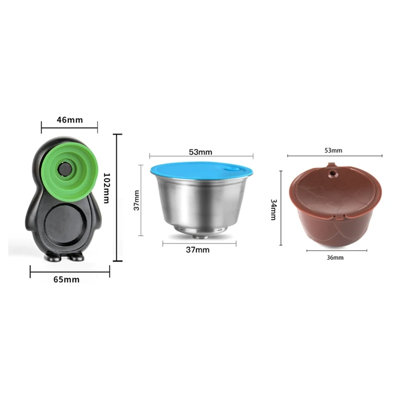 

Coffee Holder Base for Capsule Gusto Reusable Without Capsules Set