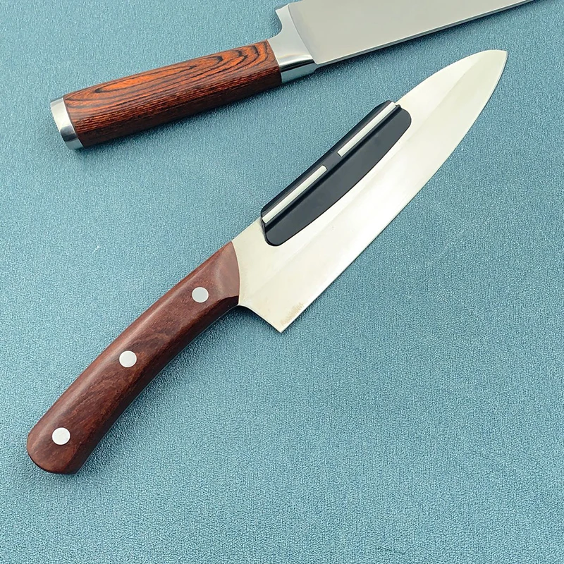 Зажим для ножей плотно фиксированный угол хонинговые направляющие заточки