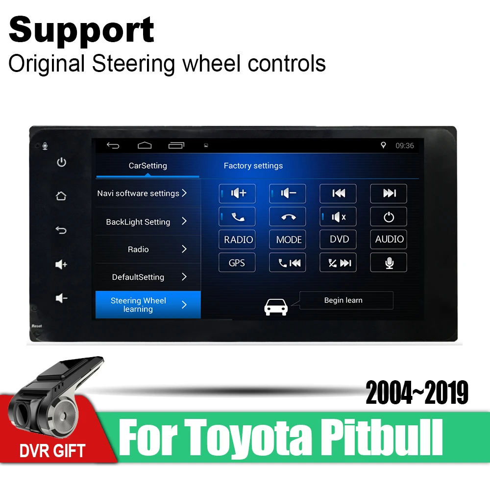 Автомобильный мультимедийный плеер ZaiXi с gps для Toyota Pitbull Box 2004 ~ 2019 автомагнитола
