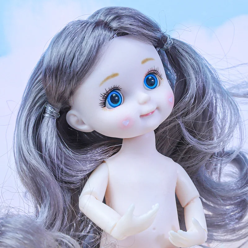 Мини-Кукла шарнирная с одеждой 16 см 1/12 | Фигурки