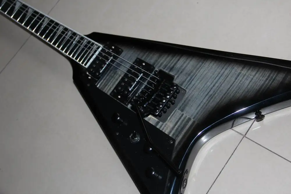 Новая модель левшей электрогитары Arrilavl Jackson высшего качества с древесным углем