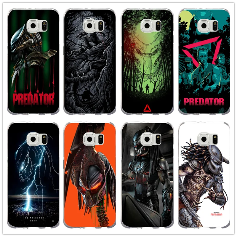 Silicone Soft TPU Phone Cases Cover for Samsung Galaxy Note 2 3 4 5 8 S3 S4 S5 Mini S6 S7 S8 S9 Edge Plus The Predator Poster | Мобильные