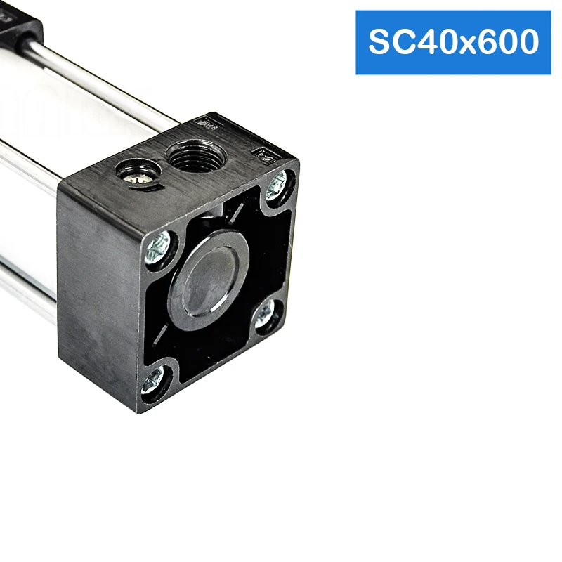 SC40X600 40mm Bore 600mm Air Pressure Plunger Stroke Actuator Price Double Acting Piston And Pneumatic Cylinder Standard | Строительство