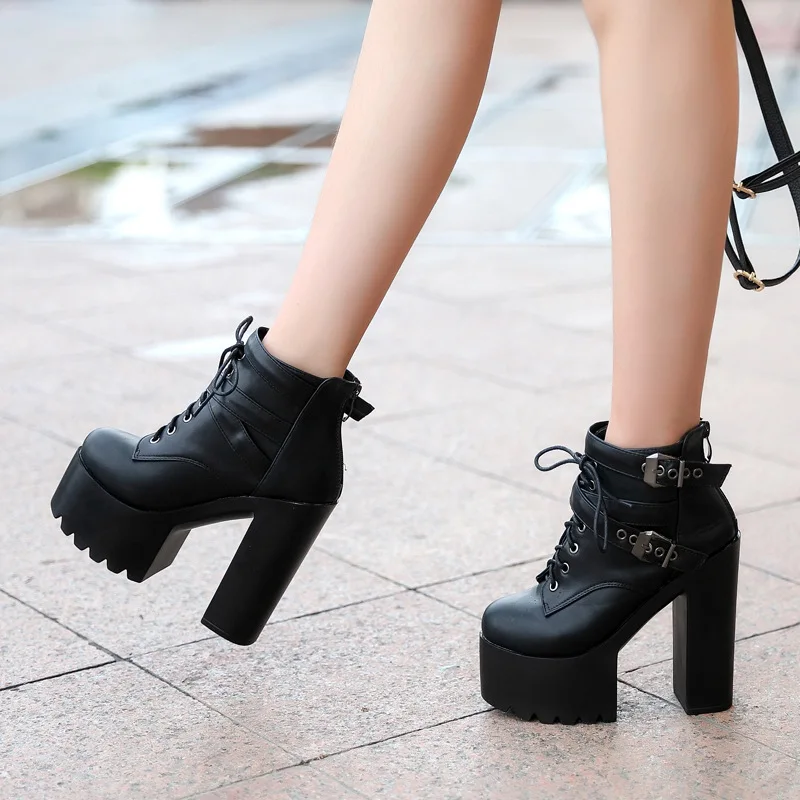 LTARTA 2019 модные зимние очень толстые сапоги сексуальные женские на высоком каблуке