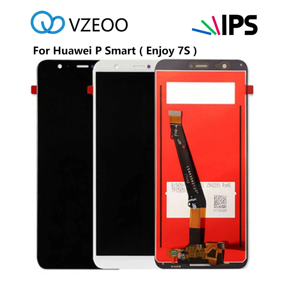 Дисплей для huawei P Smart lcd сенсорный экран с рамкой умный дисплей оригинальная