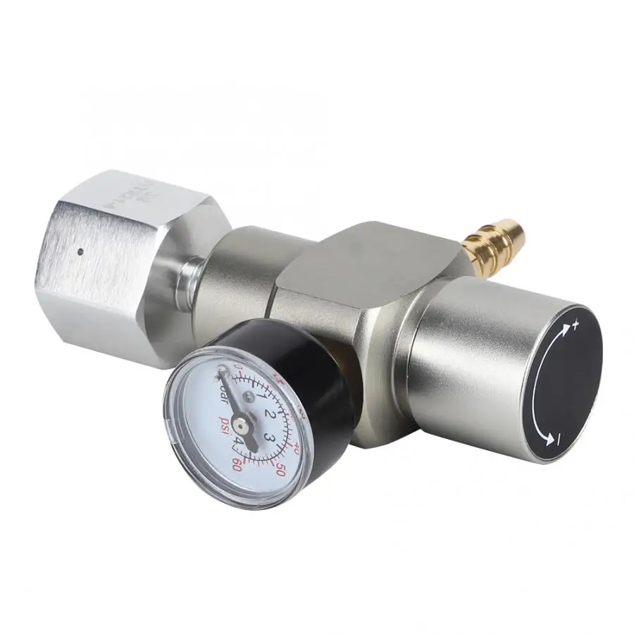 2 в 1 Сода СО2 мини Регулятор газа CO2 зарядное устройство TR21 * 4 0 60 PSI Keg для