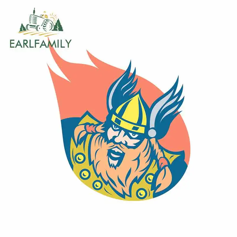 EARLFAMILY 13 см x 11 3 для скандинавского Бога креативная Наклейка Виниловые