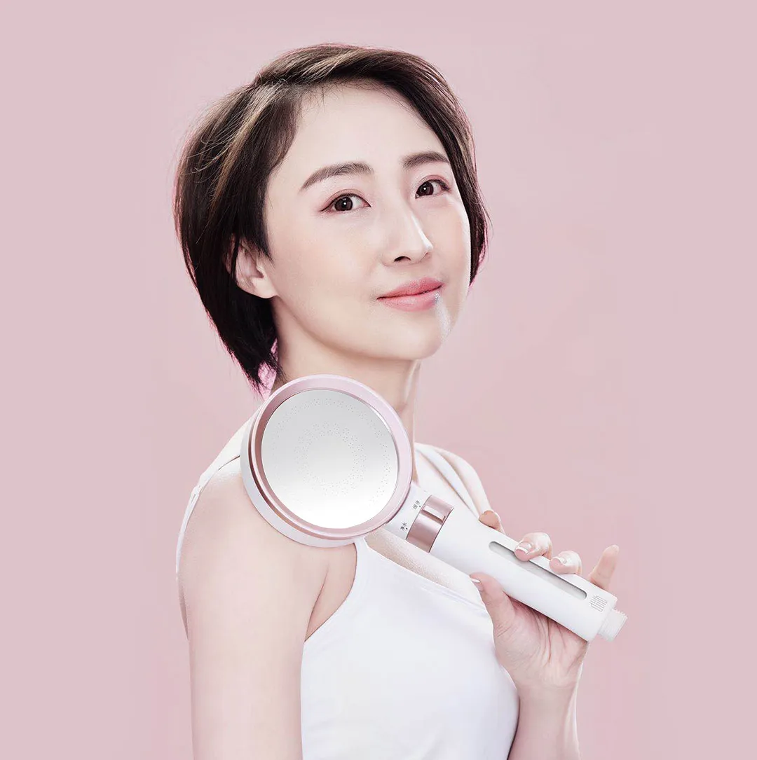Xiaomi Diiib Dabai Dechlorination Booster Mirror Beauty Shower head Hose Set Activated Carbon Fiber Antibacterial Material | Электроника